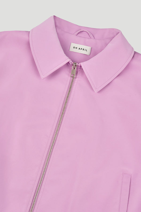 Oh April Mae Jacket Bright Lilac