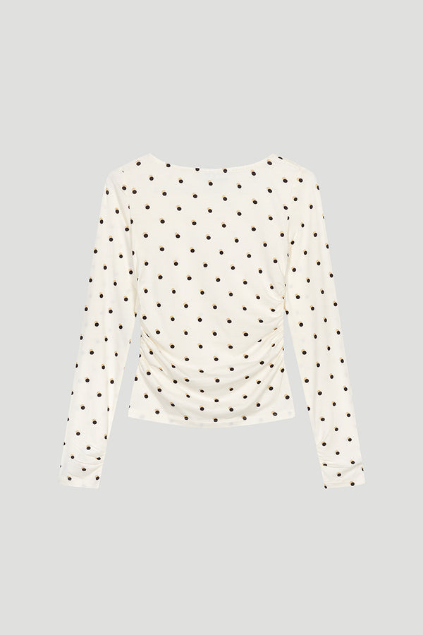 Oh April Maeve Longsleeve Polkadot