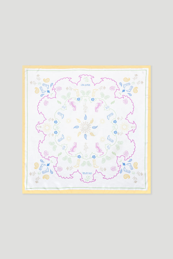 oh april Marzia Scarf Multicoloured