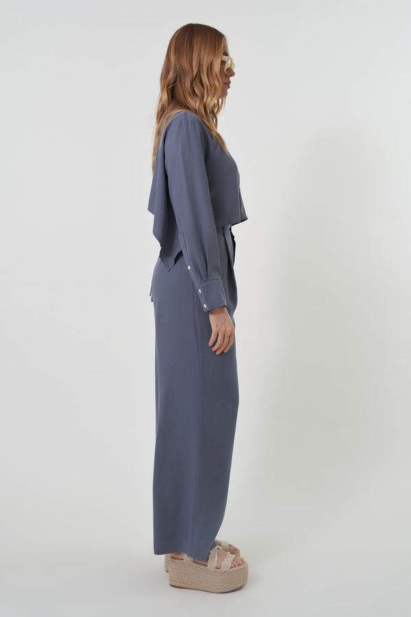 Oh April Mélie Blouse Blue