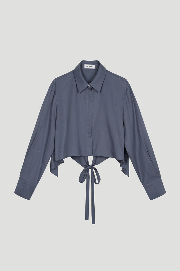 oh april Mélie Blouse Blue