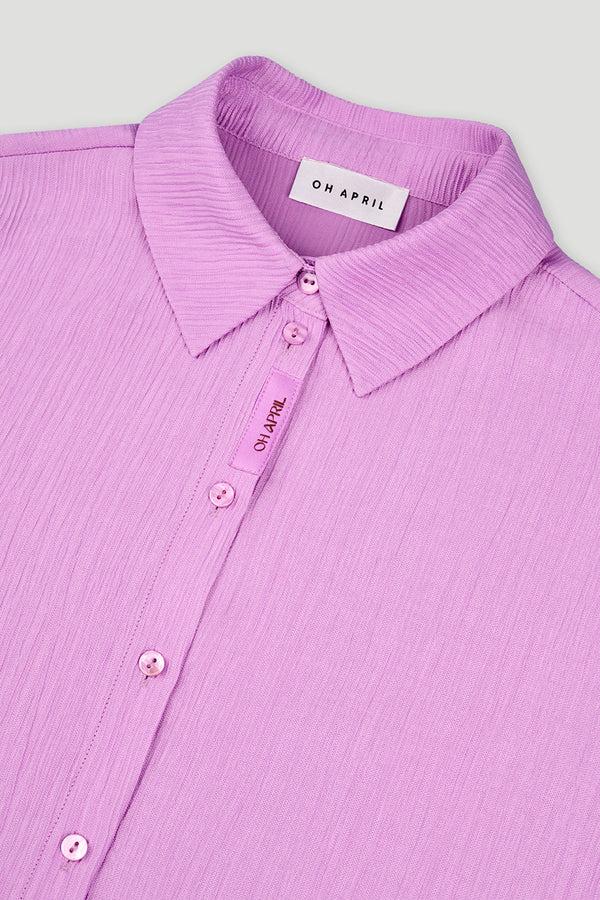 Oh April Mir Blouse Bright Lilac