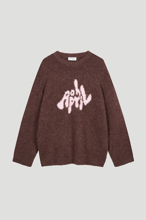 Oh April Moani Jumper Brown