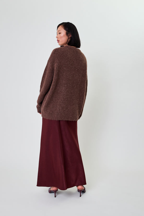 Oh April Moani Jumper Brown