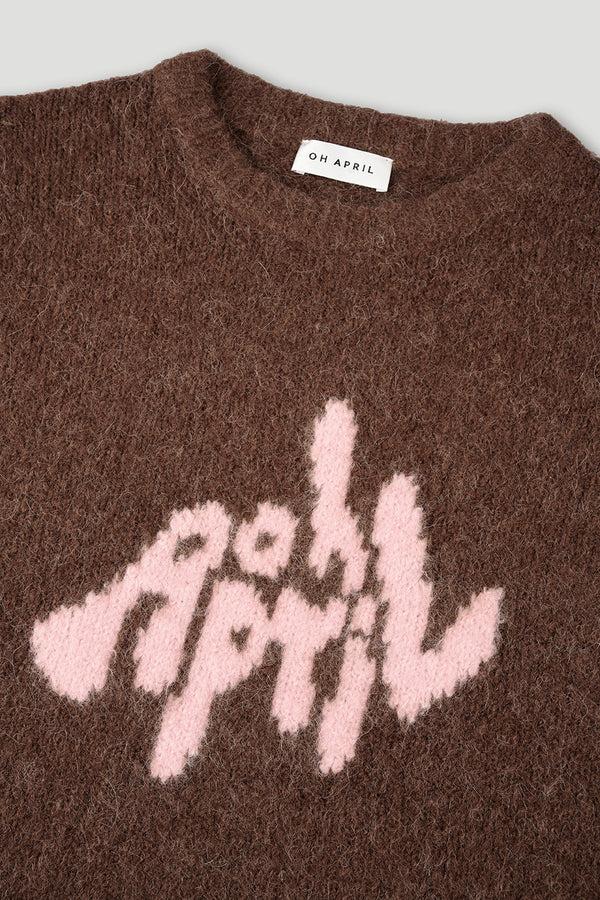 Oh April Moani Jumper Brown