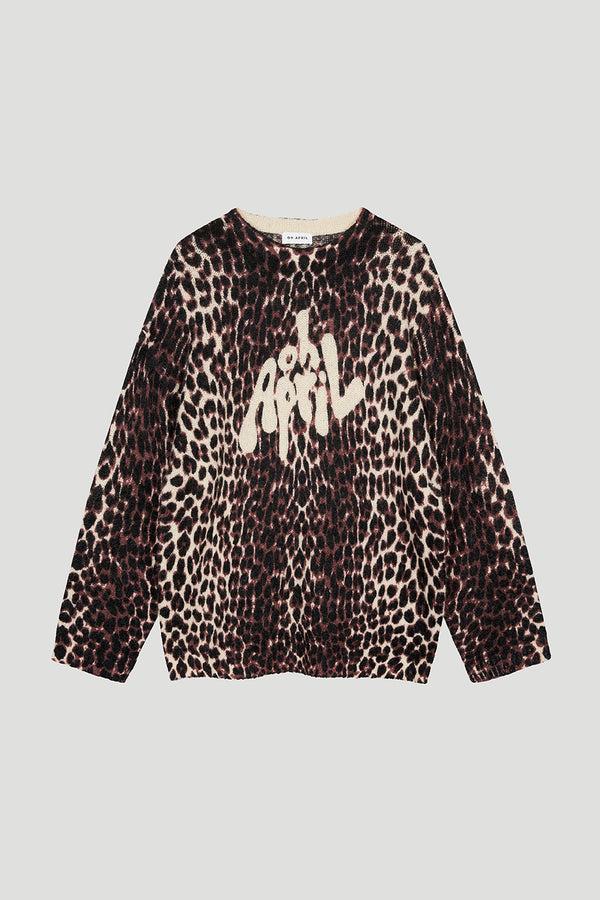 Oh April Moani Jumper Leo Cherrywood