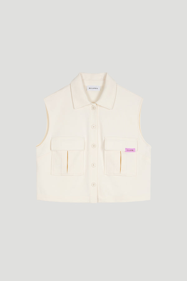 Oh April Nih Vest Soft Sand