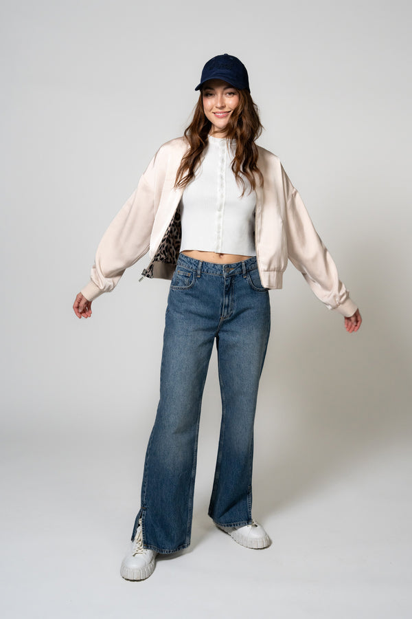 Oh April Oh April Cursive Cap Navy