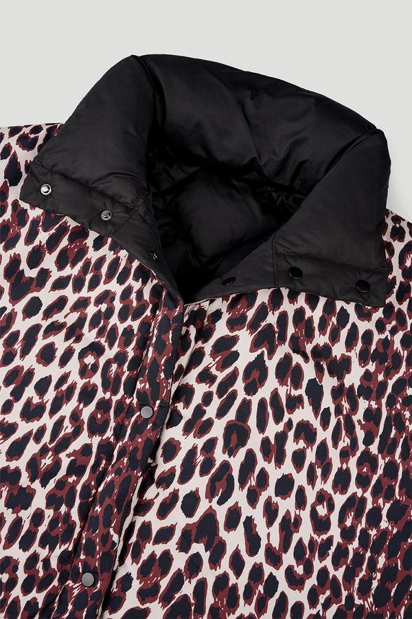 Oh April Onyx Puffer Vest Black