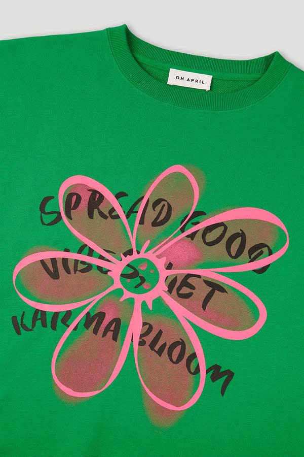 Oh April OV Sweater Good Vibes