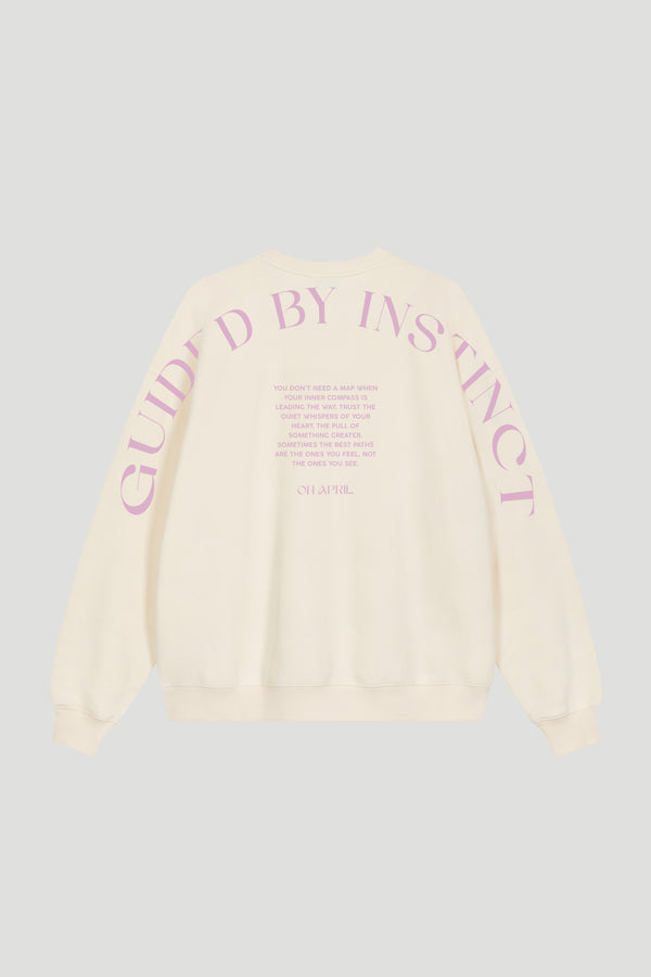 Oh April OV Sweater Guided Instinct Soft Sand