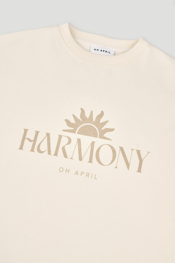 Oh April OV Sweater Harmony Soft Sand Fade