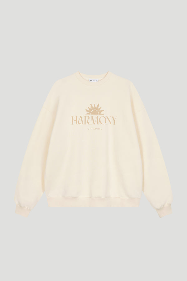 oh april OV Sweater Harmony Soft Sand Fade