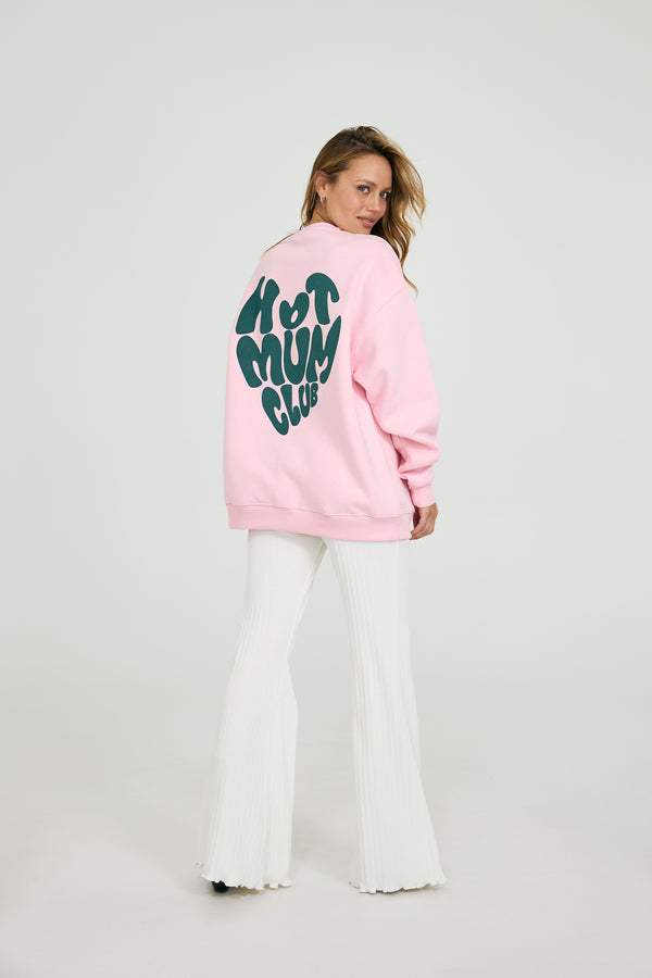 oh april OV Sweater Hot Mum Club Baby Rose