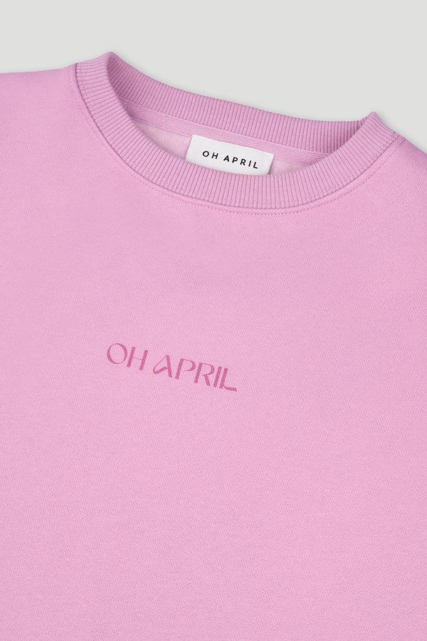 Oh April OV Sweater Positive Bright Lilac