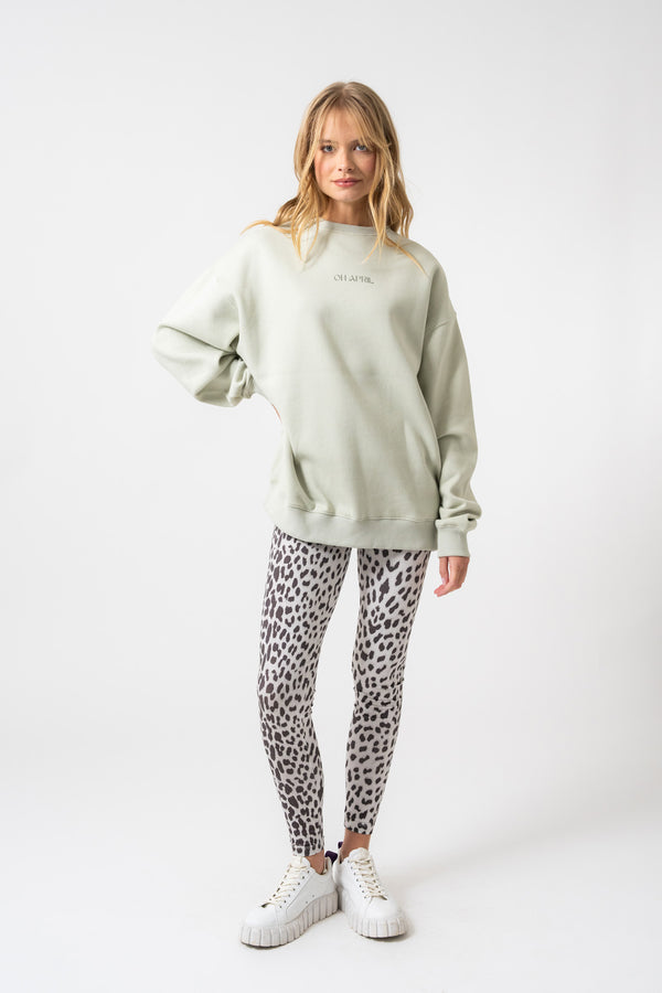 Oh April OV Sweater Positive Soft Green