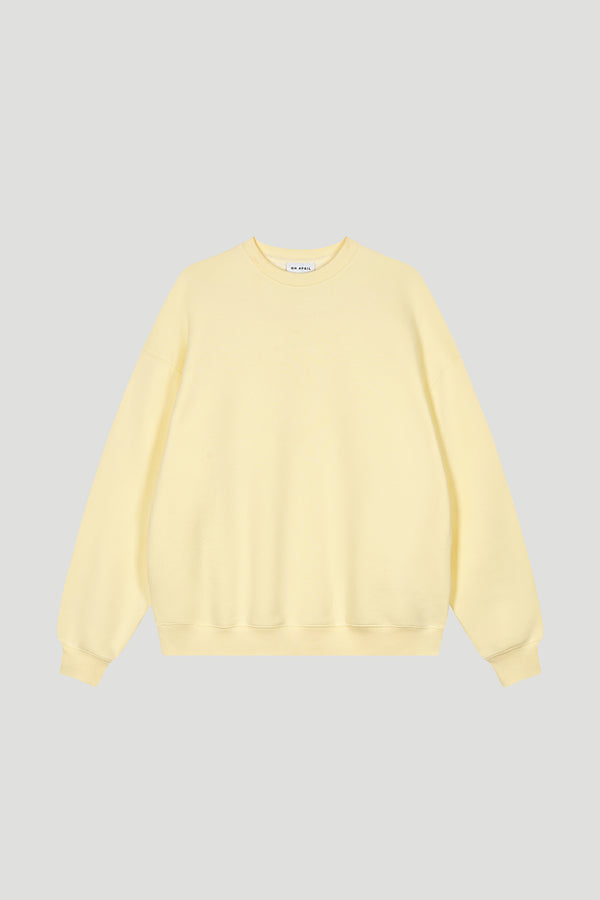 Oh April Oversized Sweater Lemon