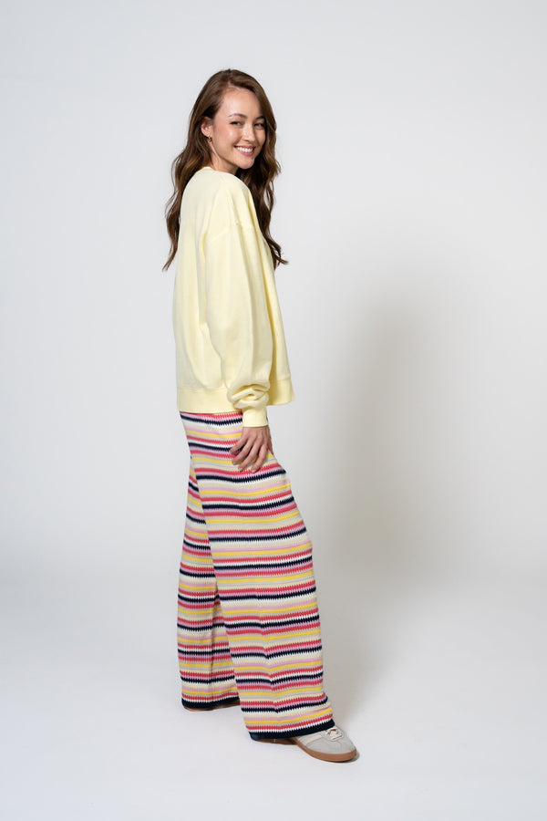 Oh April Oversized Sweater Varied OH APRIL Lemon