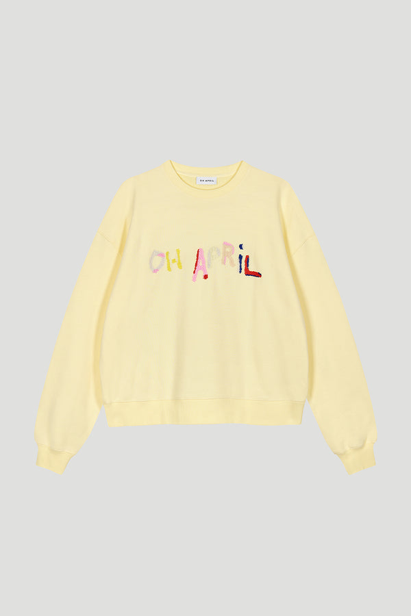 oh april Oversized Sweater Varied OH APRIL Lemon