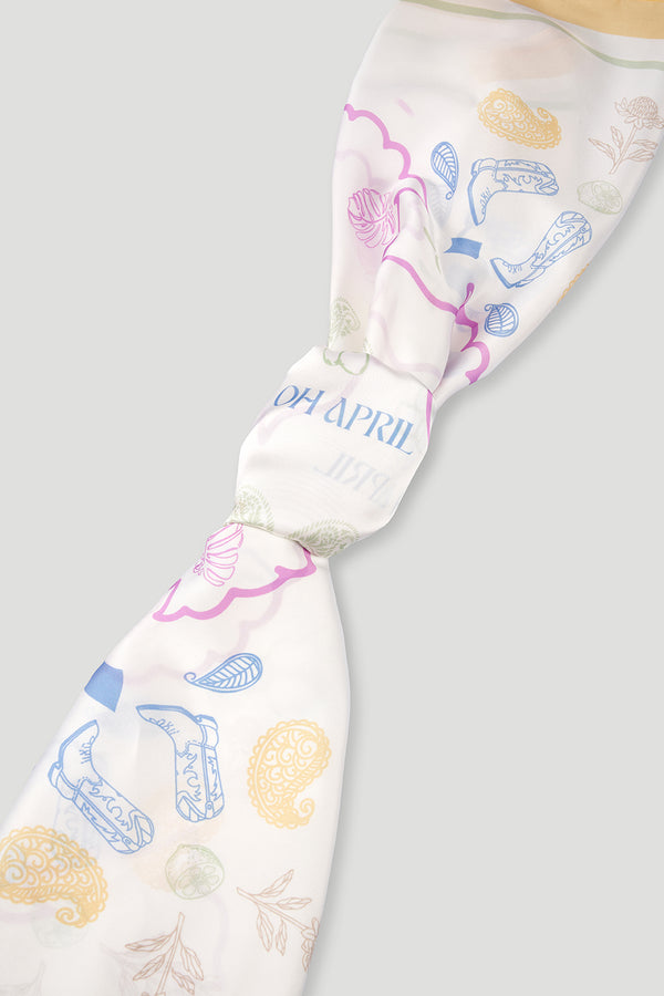 Oh April Pablo Scarf Multicoloured