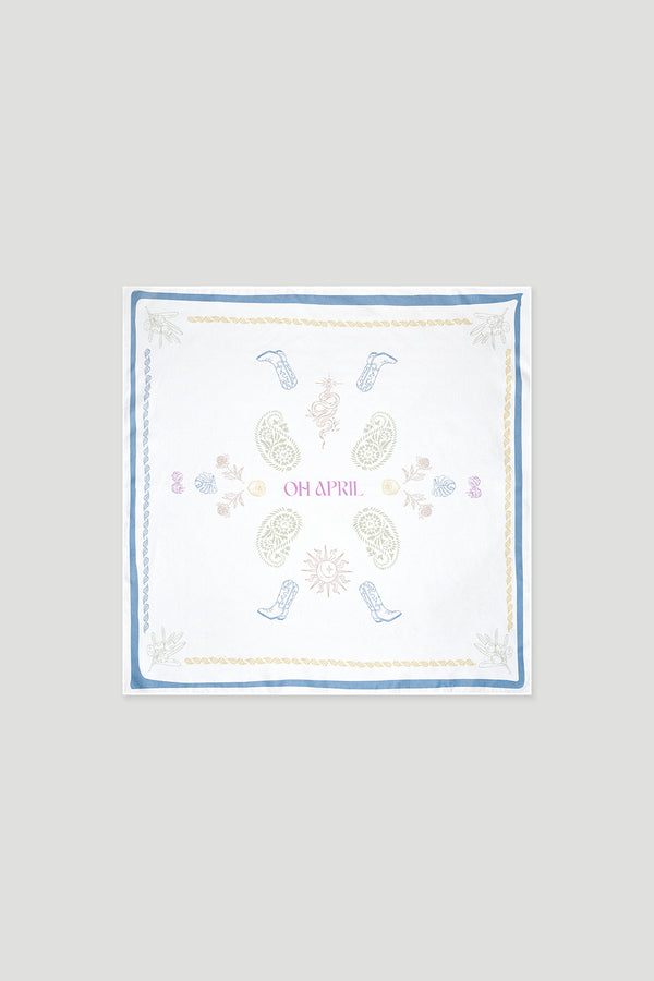 oh april Pablo Scarf Multicoloured