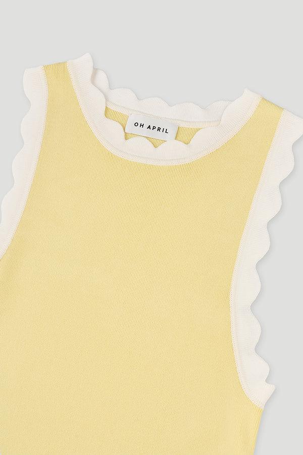 Oh April Pirus Dress Lemon