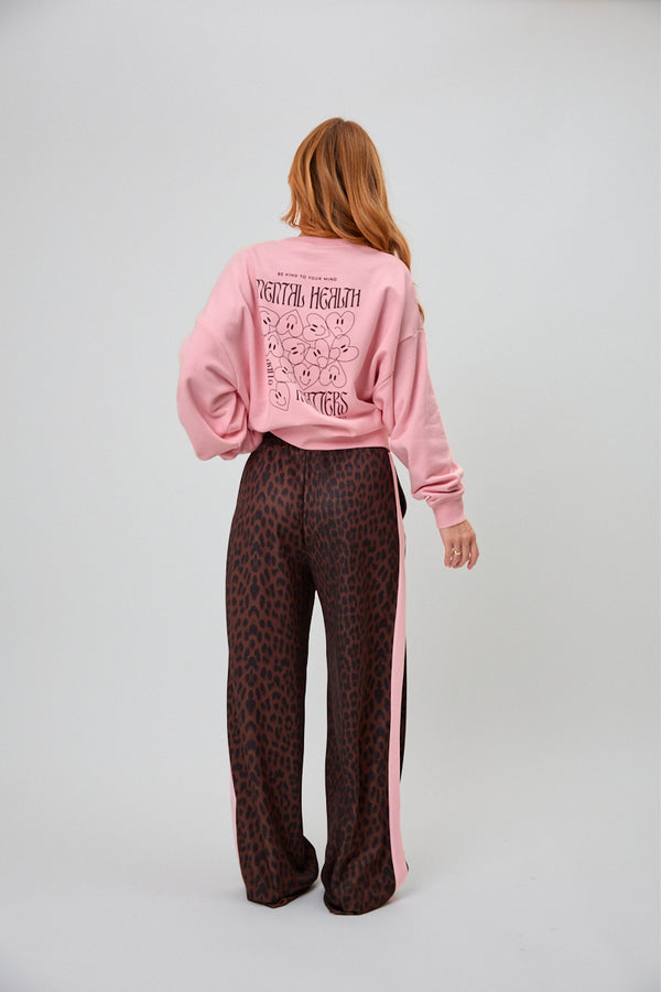 Oh April Regular Sweater Mental Health Rose