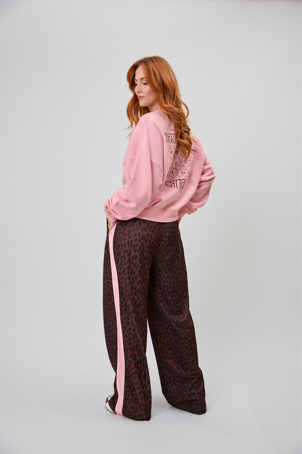 oh april Regular Sweater Mental Health Rose