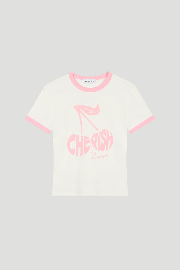 oh april Regular T-Shirt Cherish Pearl