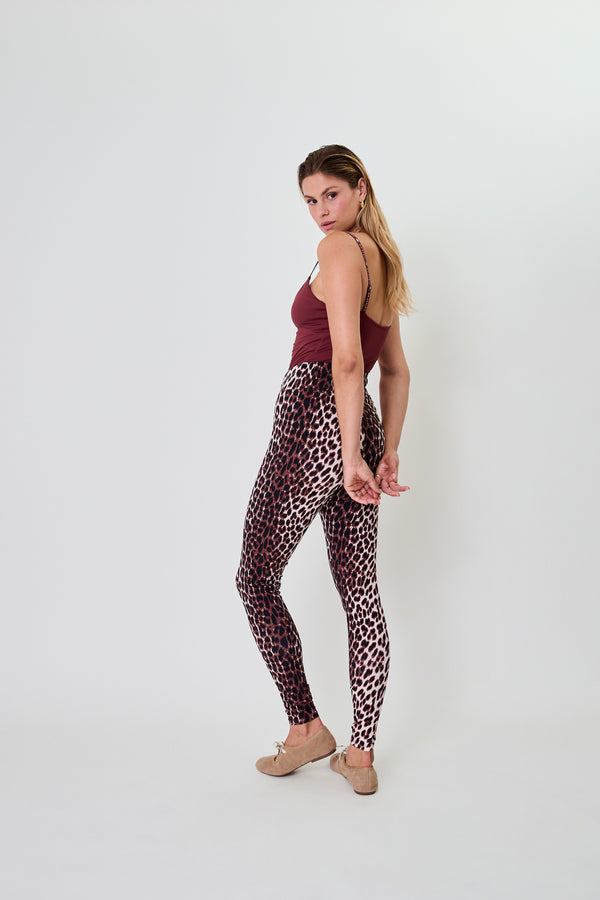 Oh April Rita Leggings Leo Cherrywood