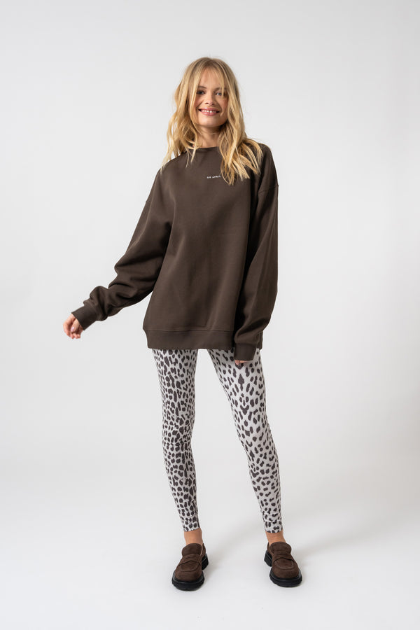 Oh April Rita Leggings Leo Light Grey