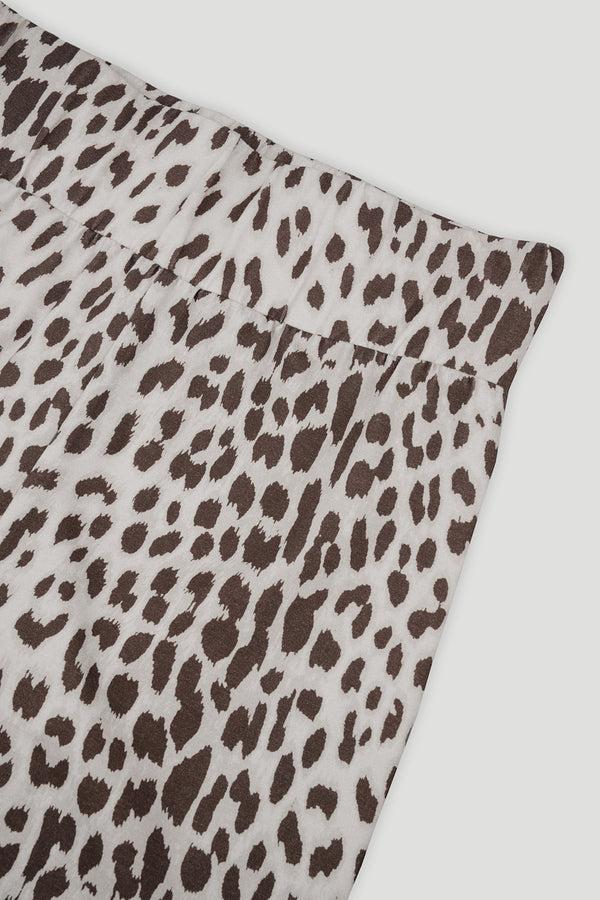 Oh April Romy Bike Shorts Leo Light Grey