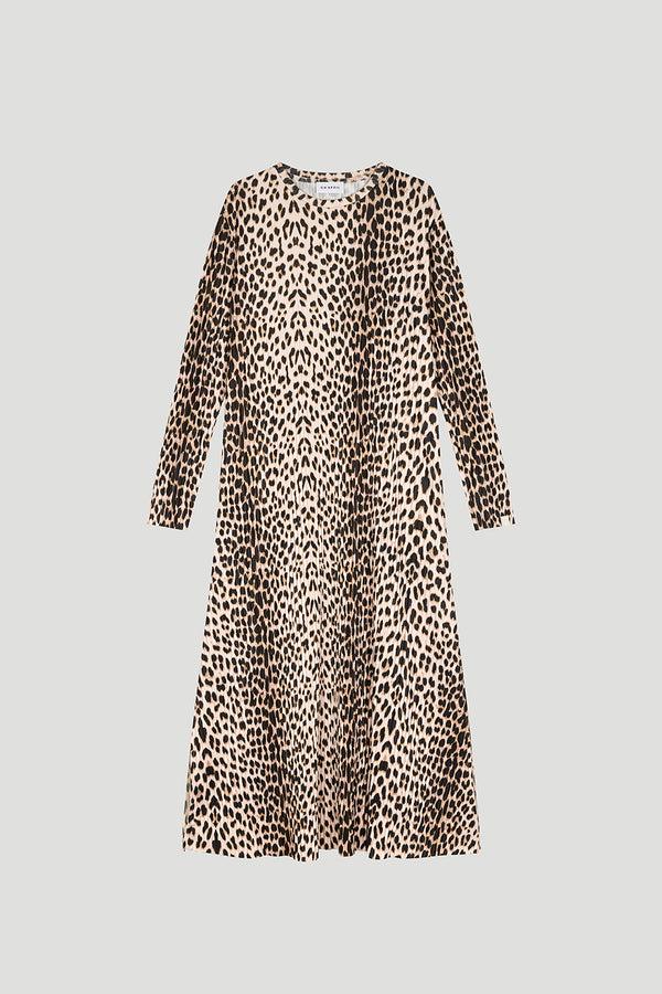 oh april Rory Plissee Dress Leo