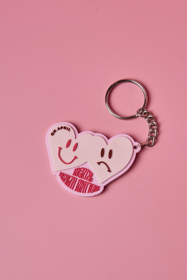 oh april Schlüsselanhänger Mental Health 25 Rose