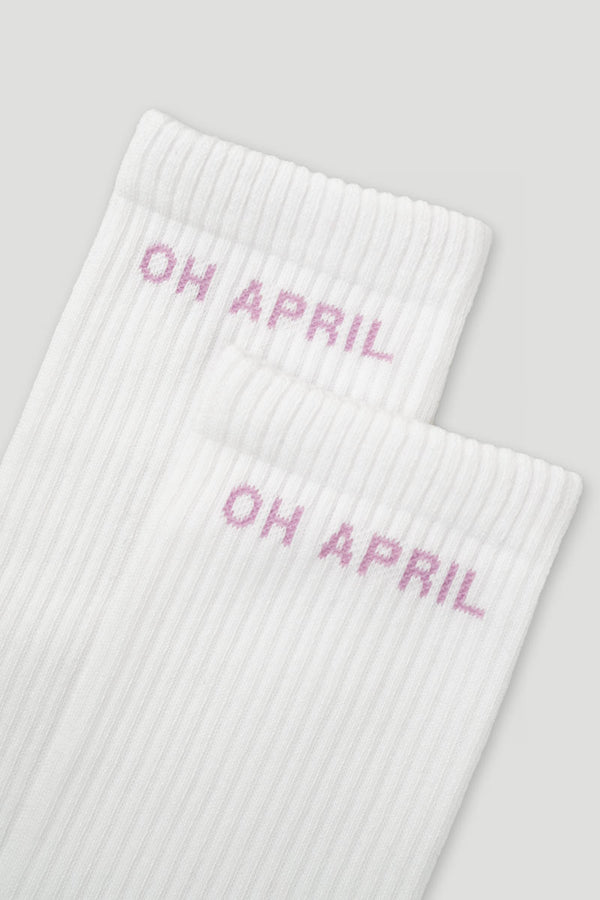 Oh April Steffi Socks OH APRIL Bright Lilac