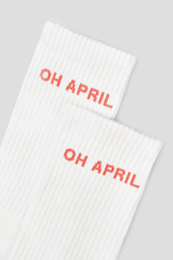 Oh April Steffi Socks OH APRIL Coral