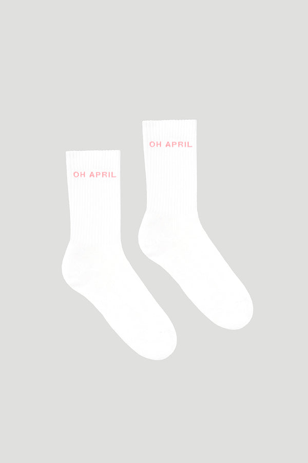 oh april Steffi Socks OH APRIL Deep Pink