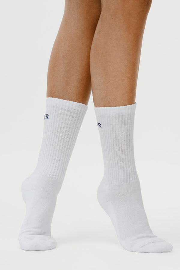Oh April Sue Socks Stronger Off White