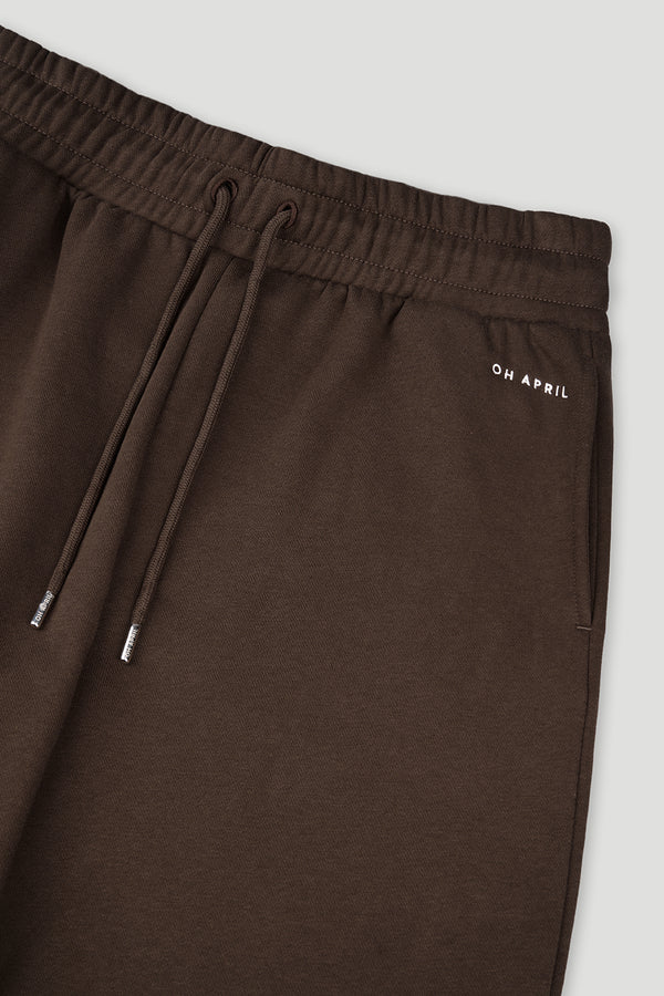 Oh April Sweat Jogger Deep Brown