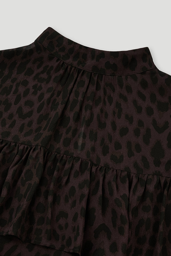 Oh April Tessa Blouse Leo Truffle
