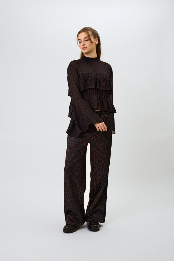 oh april Tessa Blouse Leo Truffle