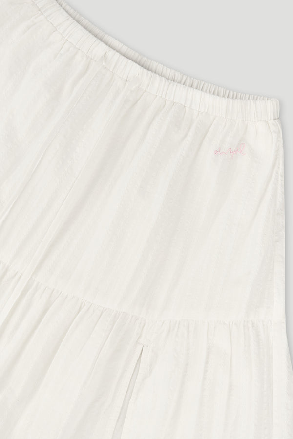 Oh April Valeska Skirt Off White