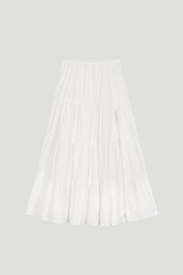 oh april Valeska Skirt Off White