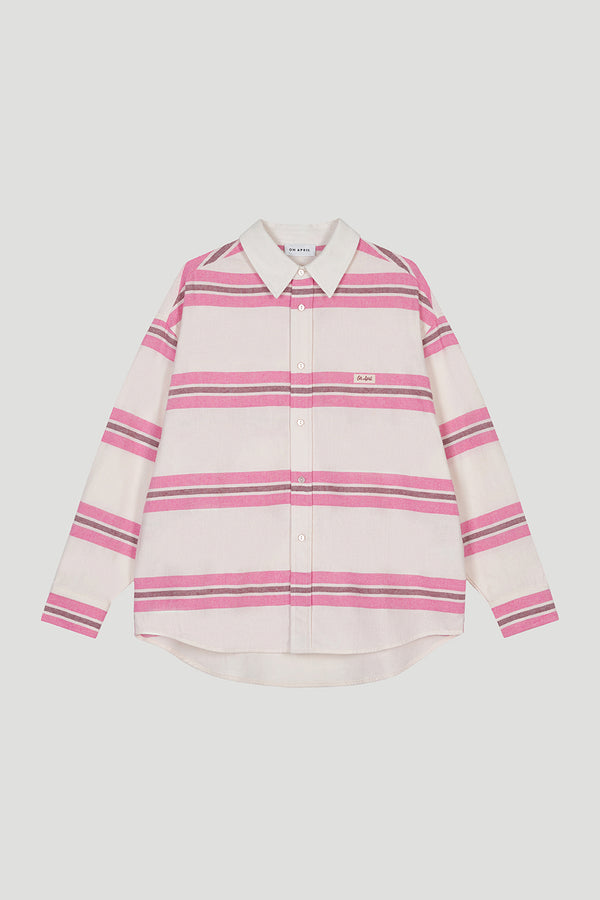 Oh April Vivian Shirt Candy Stripe