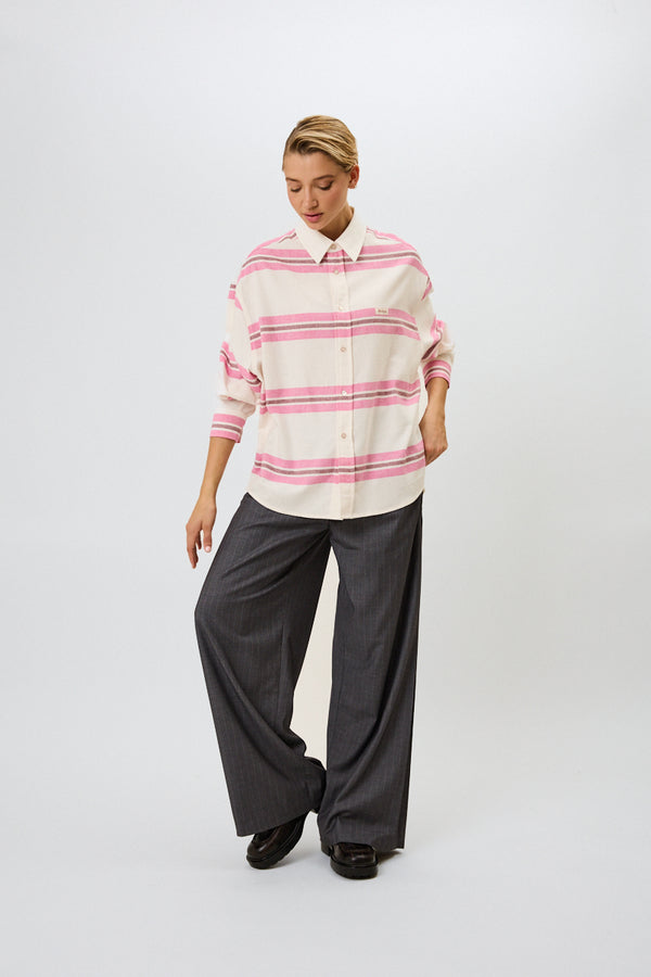 Oh April Vivian Shirt Candy Stripe
