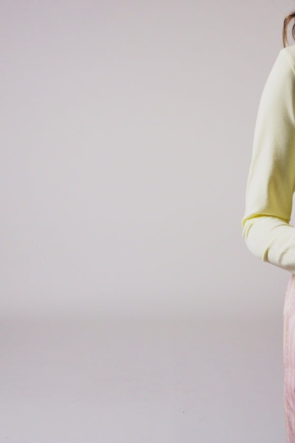 Oh April Yuzu Shorts Soft Blush Stripe