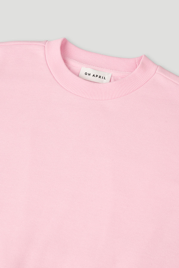 Oh April Zuri Balloon Sweatshirt Soft Blush