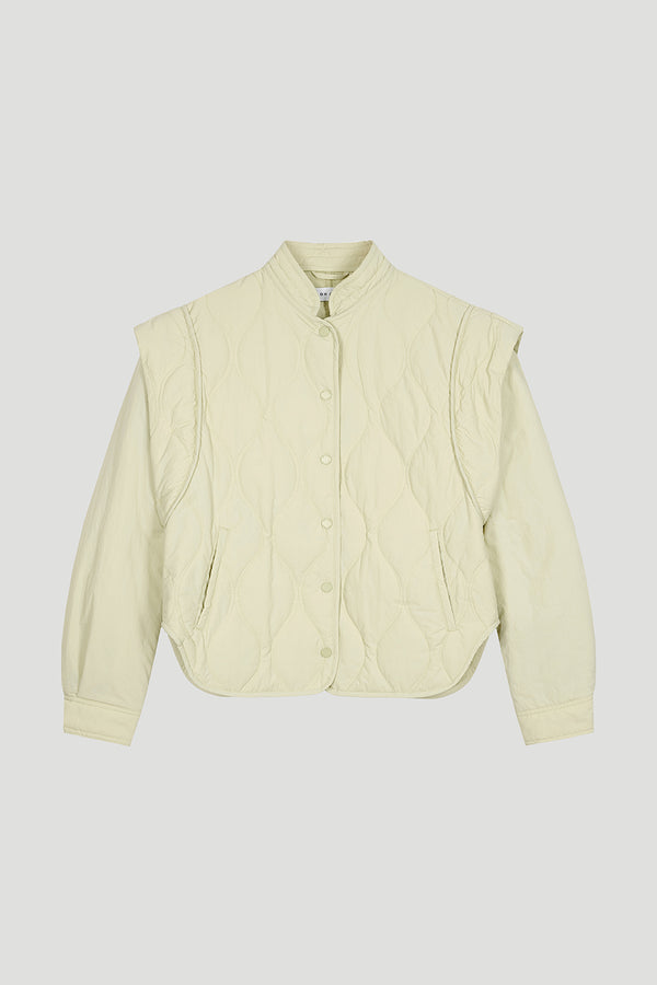 Oh April Zya Jacket Soft Green