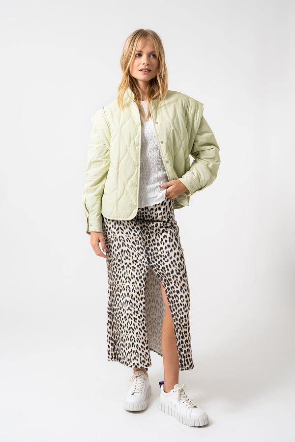 oh april Zya Jacket Soft Green