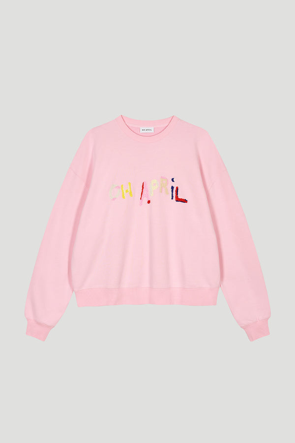 Oh April Oversized Sweater Varied OH APRIL Soft Blush